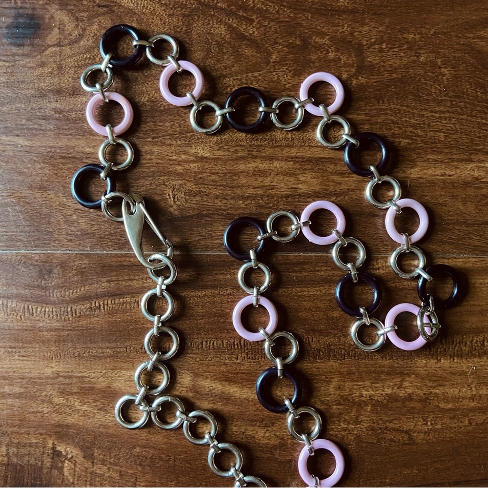 Vintage Y2K Metal Chain Link Belt
